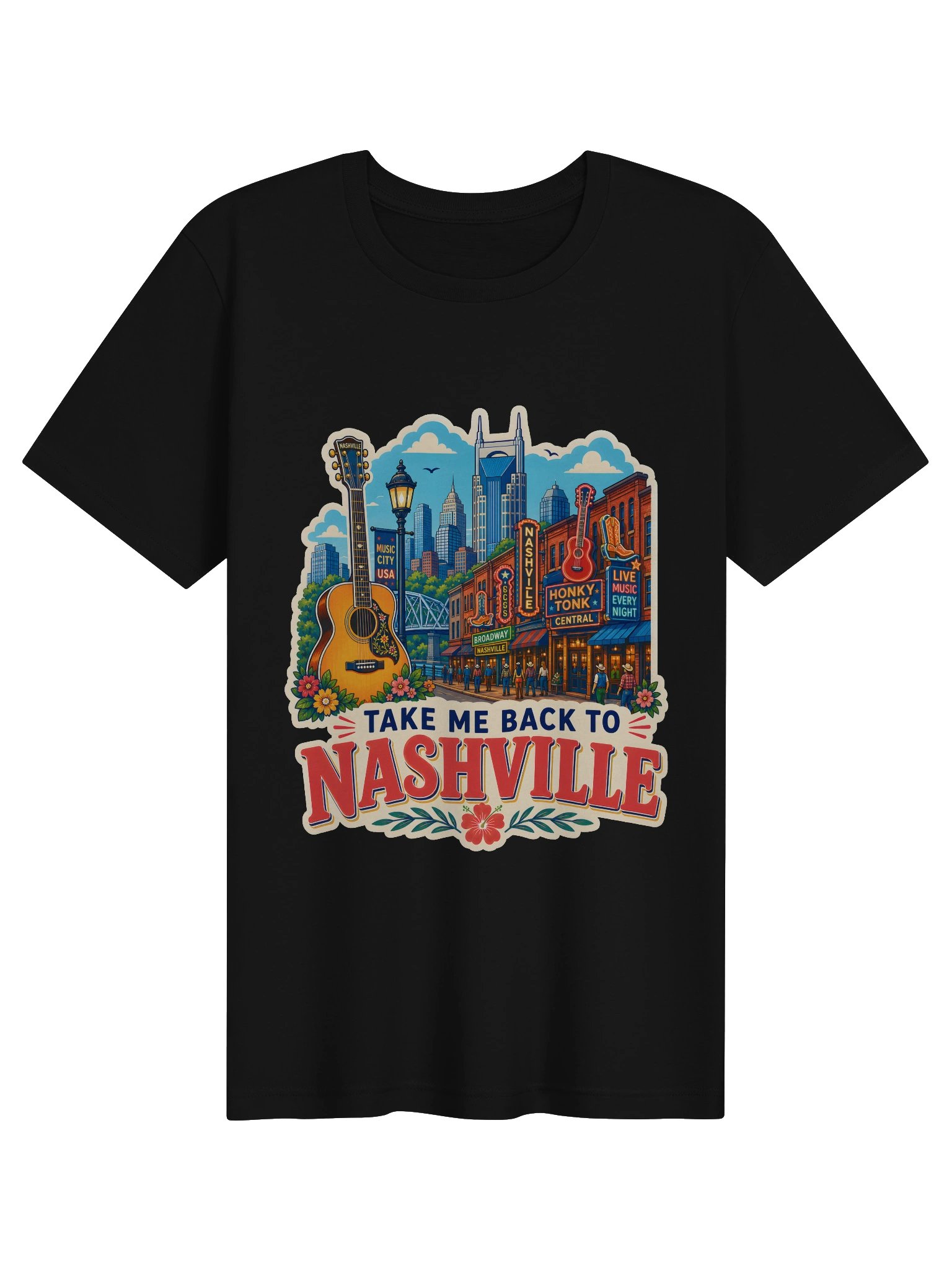Take Me Back To Nashville Tee product image (1)