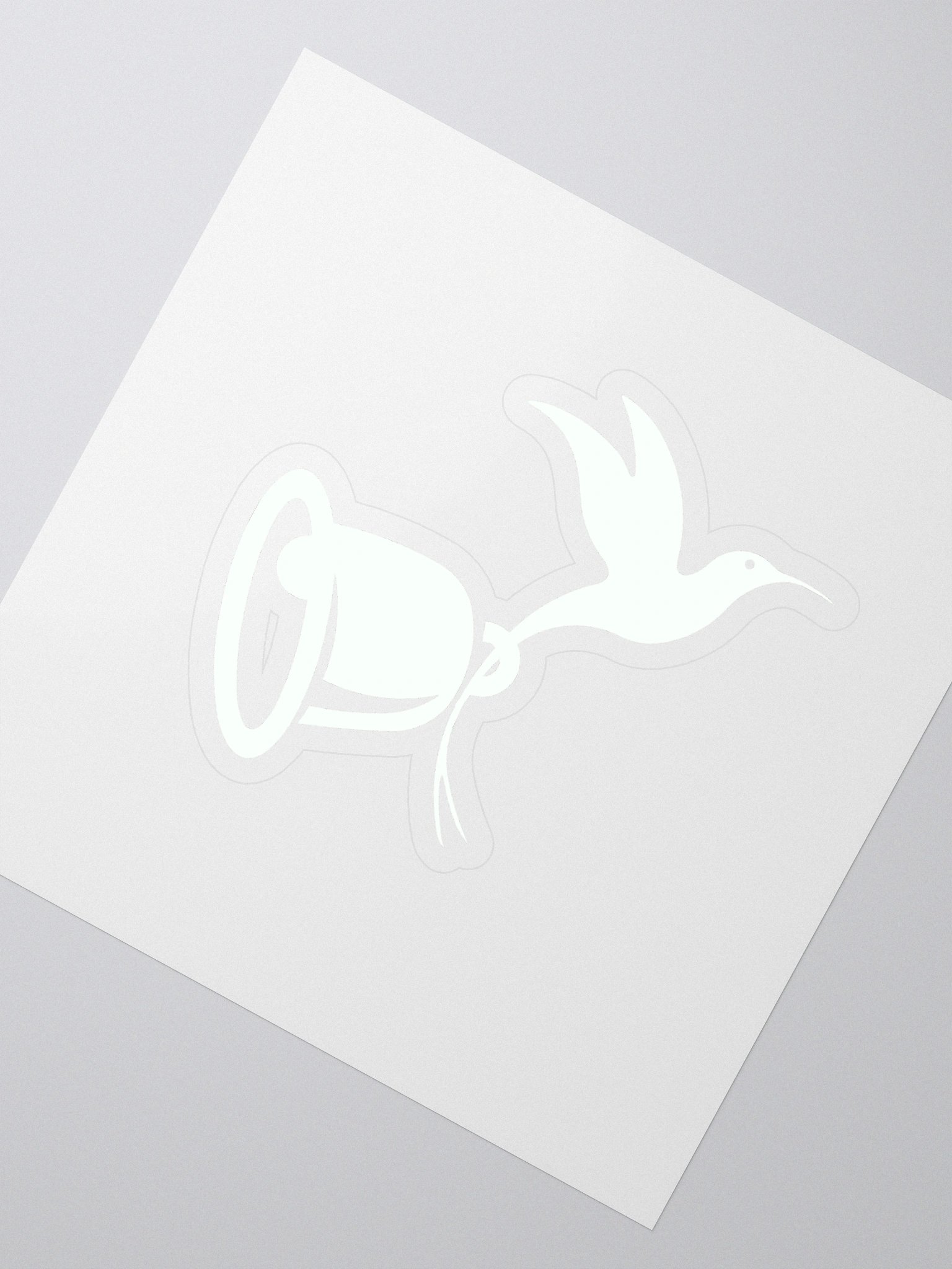 Humming Bird Kiss Cut Stickers product image (2)