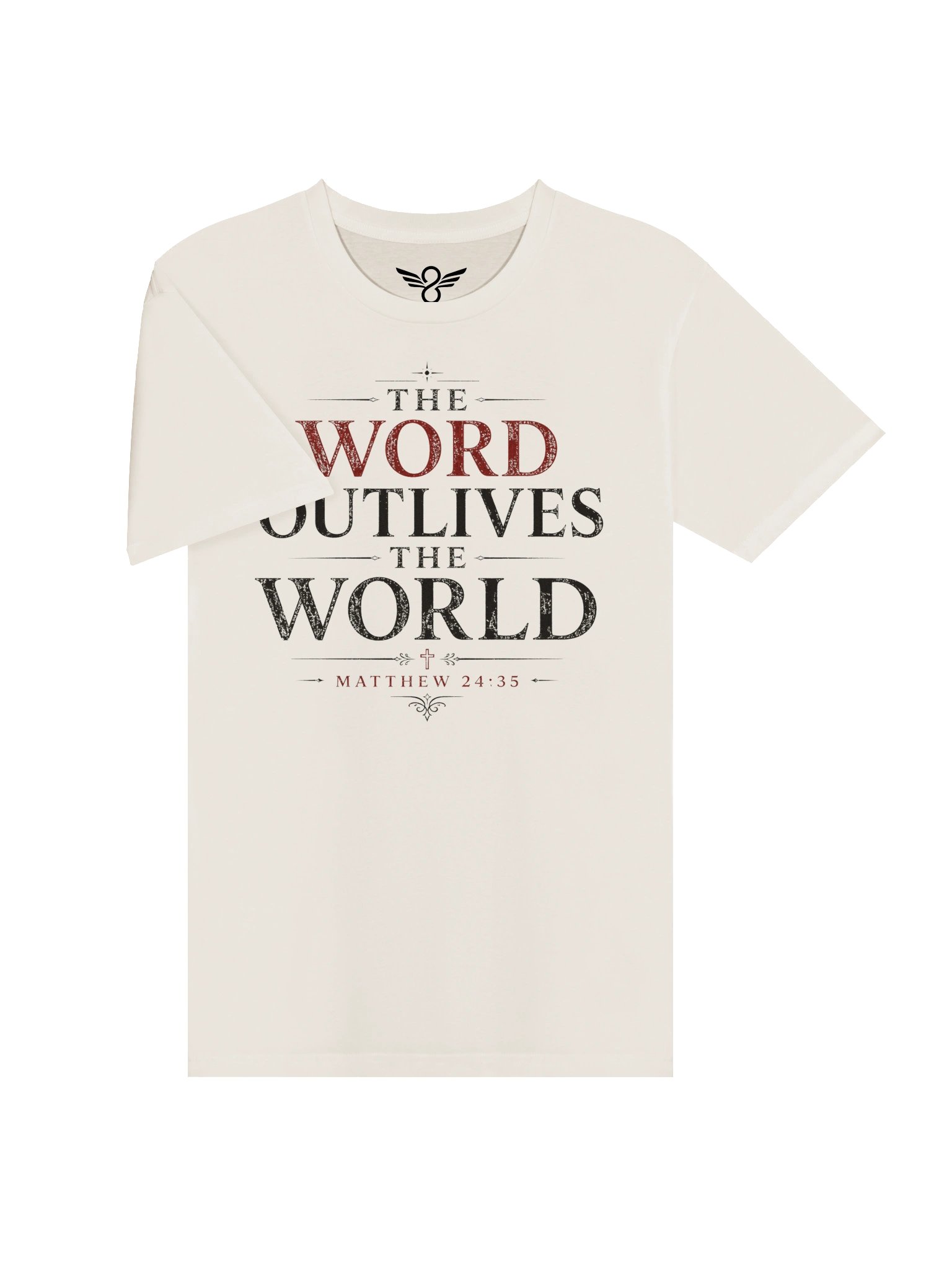 The Word Outlives the World Heritage Tee product image (8)