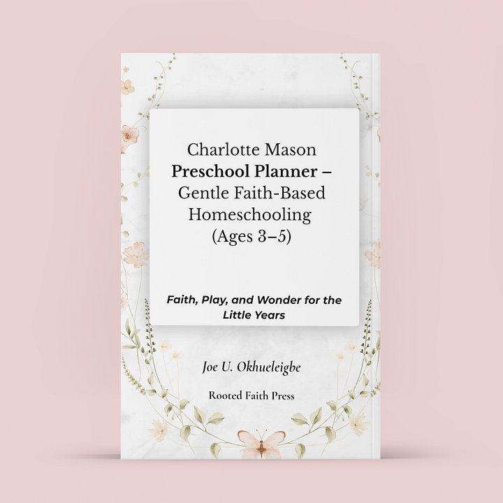 Charlotte Mason Preschool Planner — Ages 3 to 5 product image (1)