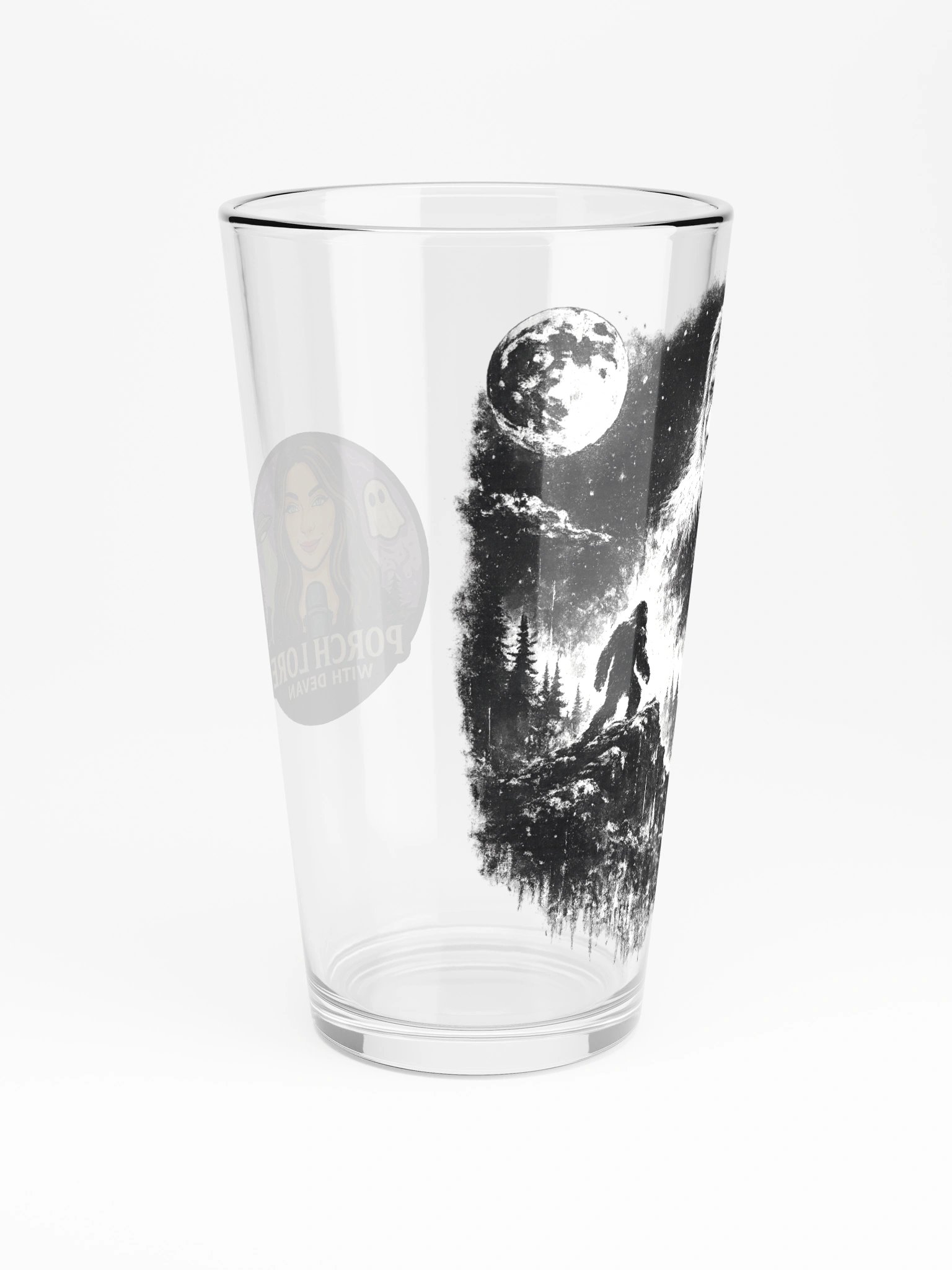 SENTIMENTAL SASQUATCH SHAKER PINT GLASS 16oz product image (4)
