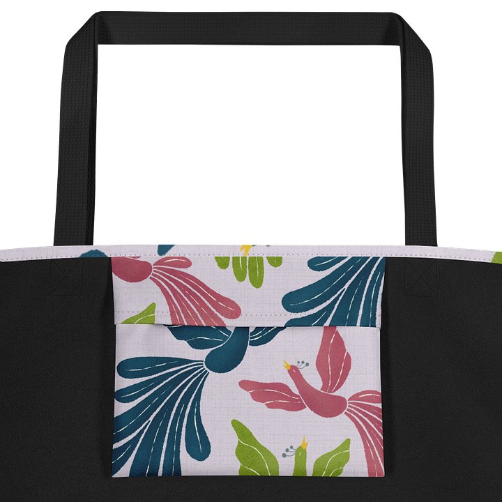 Mid-Century Modern Firebirds Large Tote Bag product image (2)