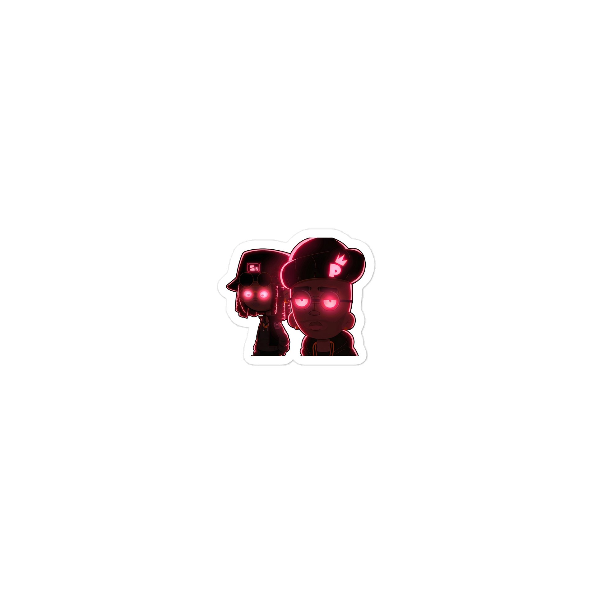 DARK THOUGHT CRIMEZ STICKERS product image (1)