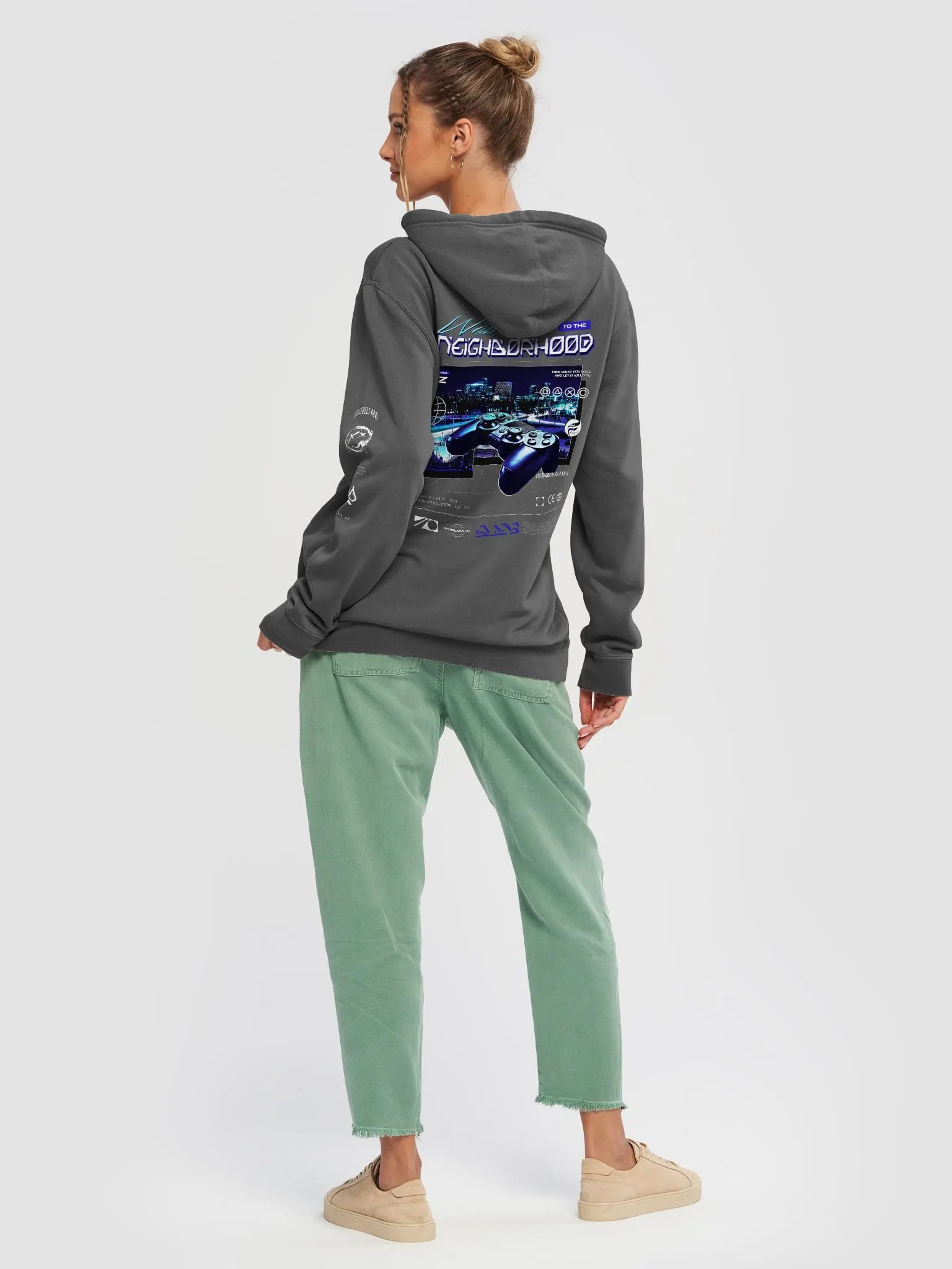 Flawsin Pigment Dyed Hoodie product image (4)