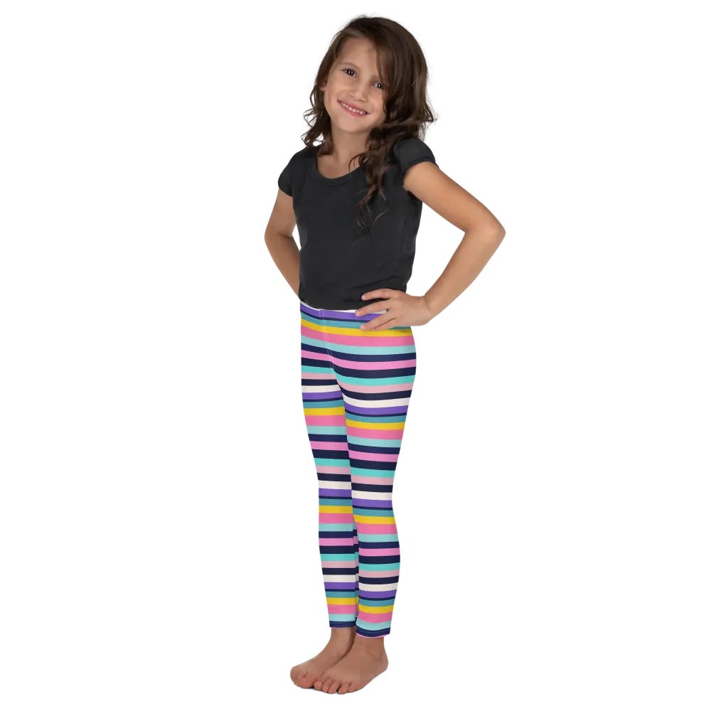 Stripes of Dyslexia Kids Leggings product image (4)