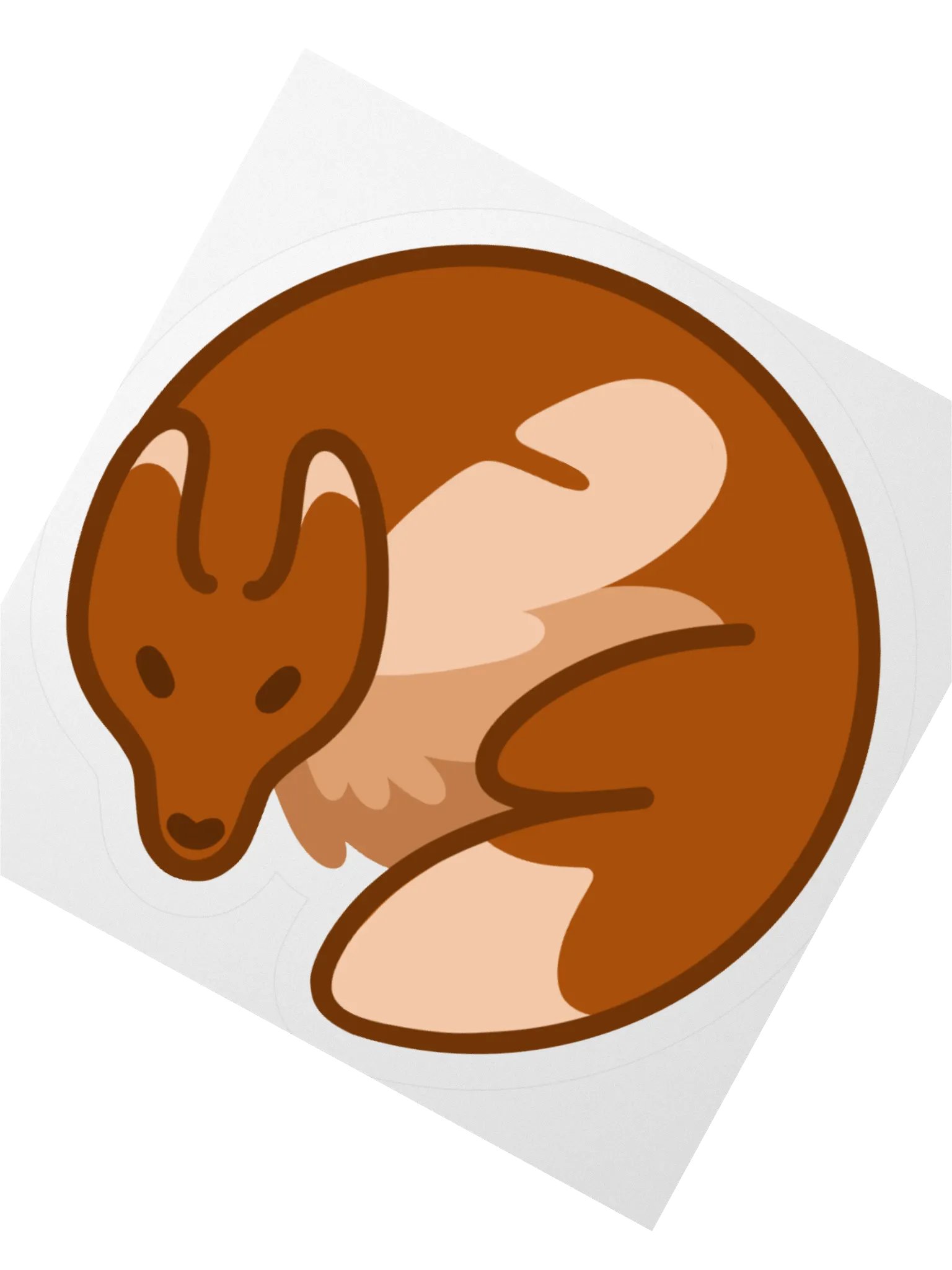 Fox & Feather Sticker product image (2)