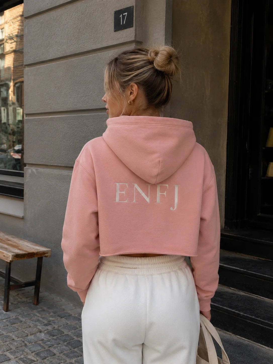 ENFJ Women’s Crop Hoodie – The Teacher | 77Scenarios product image (2)