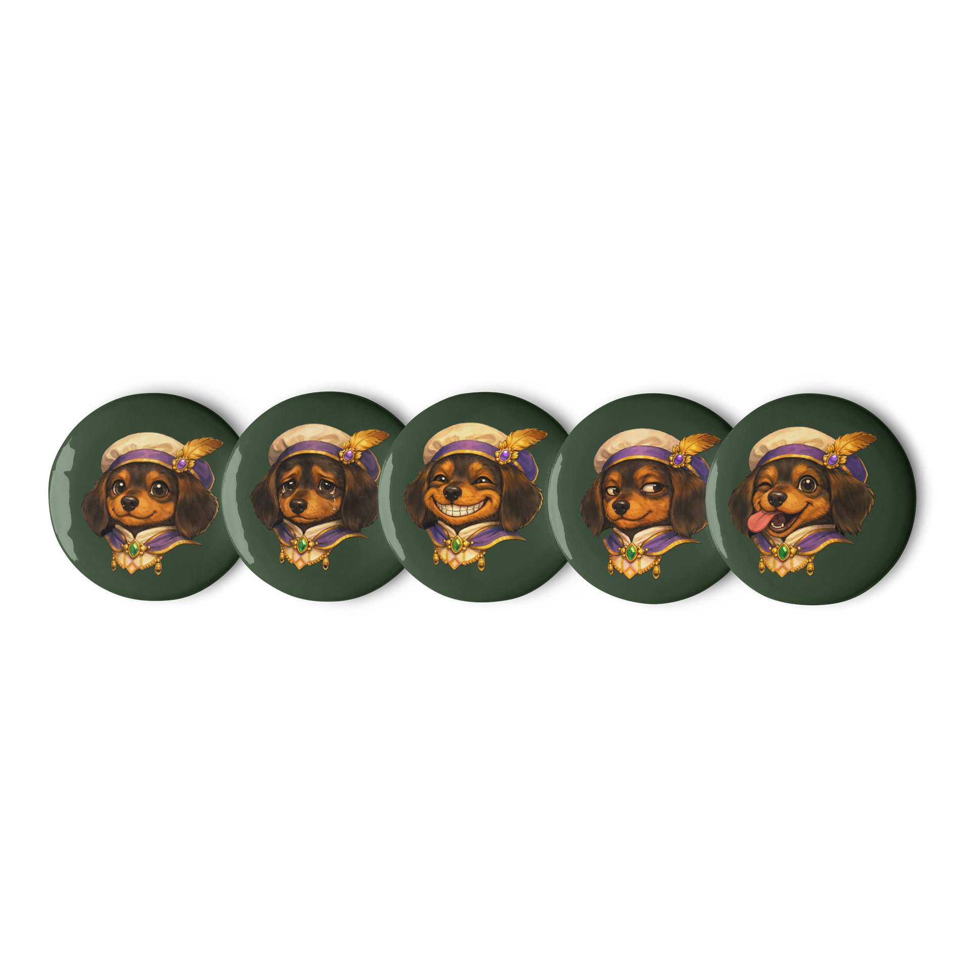 Kingdoms Herald Pin Button Set product image (1)