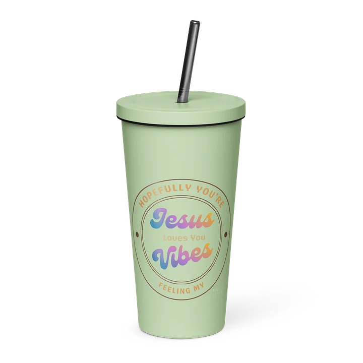 Jesus Vibes Travel Tumbler - Mint product image (1)