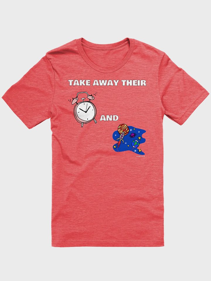 Funny Hockey T-Shirt – "Take Away Their Time and Space" – A Perfect Gift for the Shutdown Specialist product image (1)