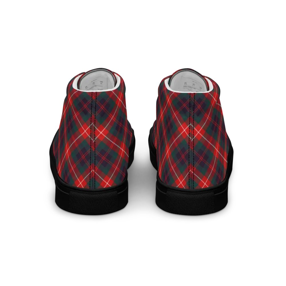 Fraser Tartan Men's High Top Shoes product image (6)