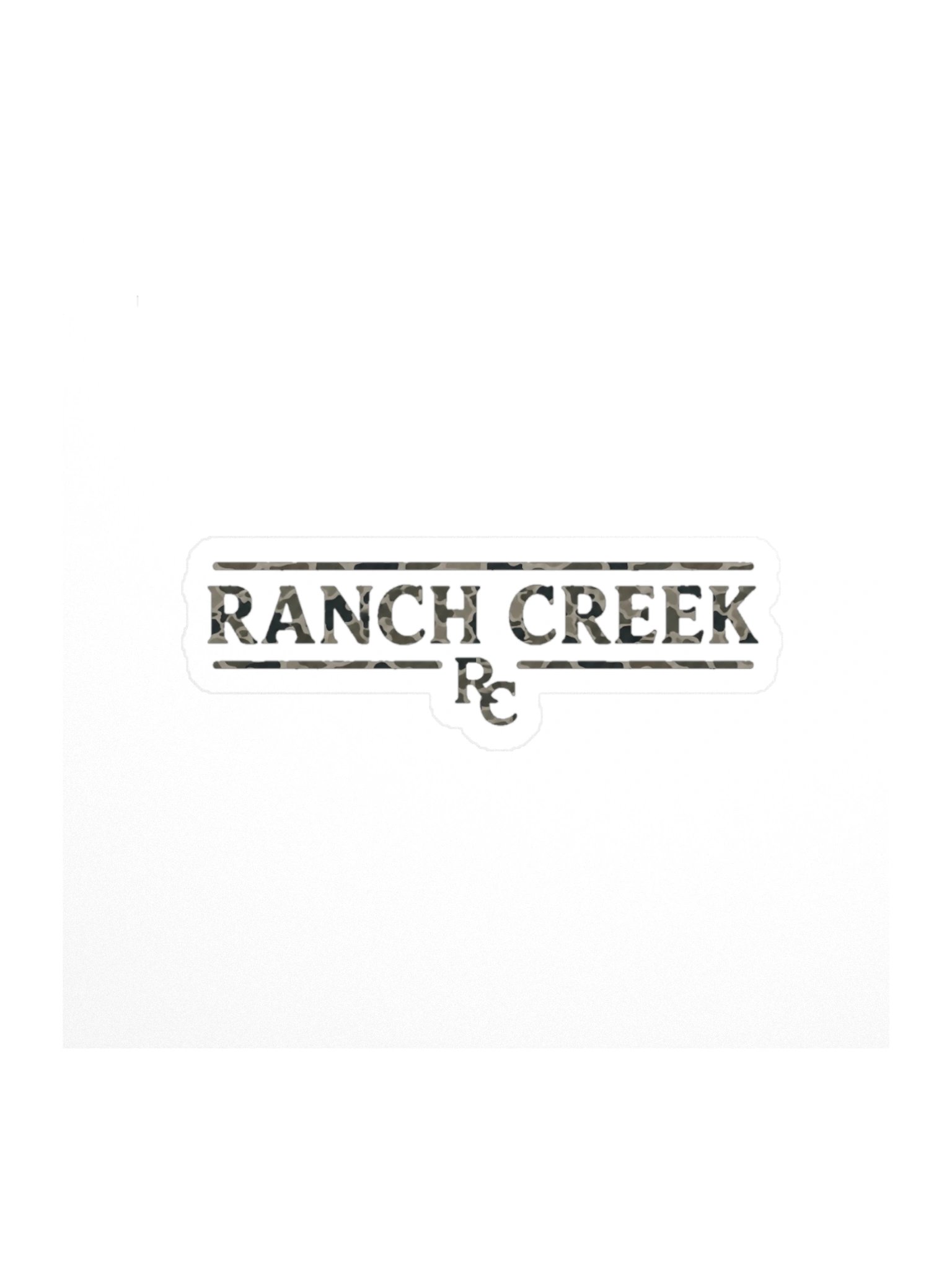 Ranch Creek Camo Sticker product image (1)
