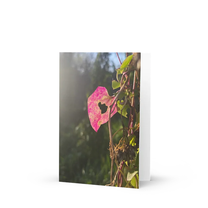 Holy Leaf on the Vine Greeting Card product image (1)