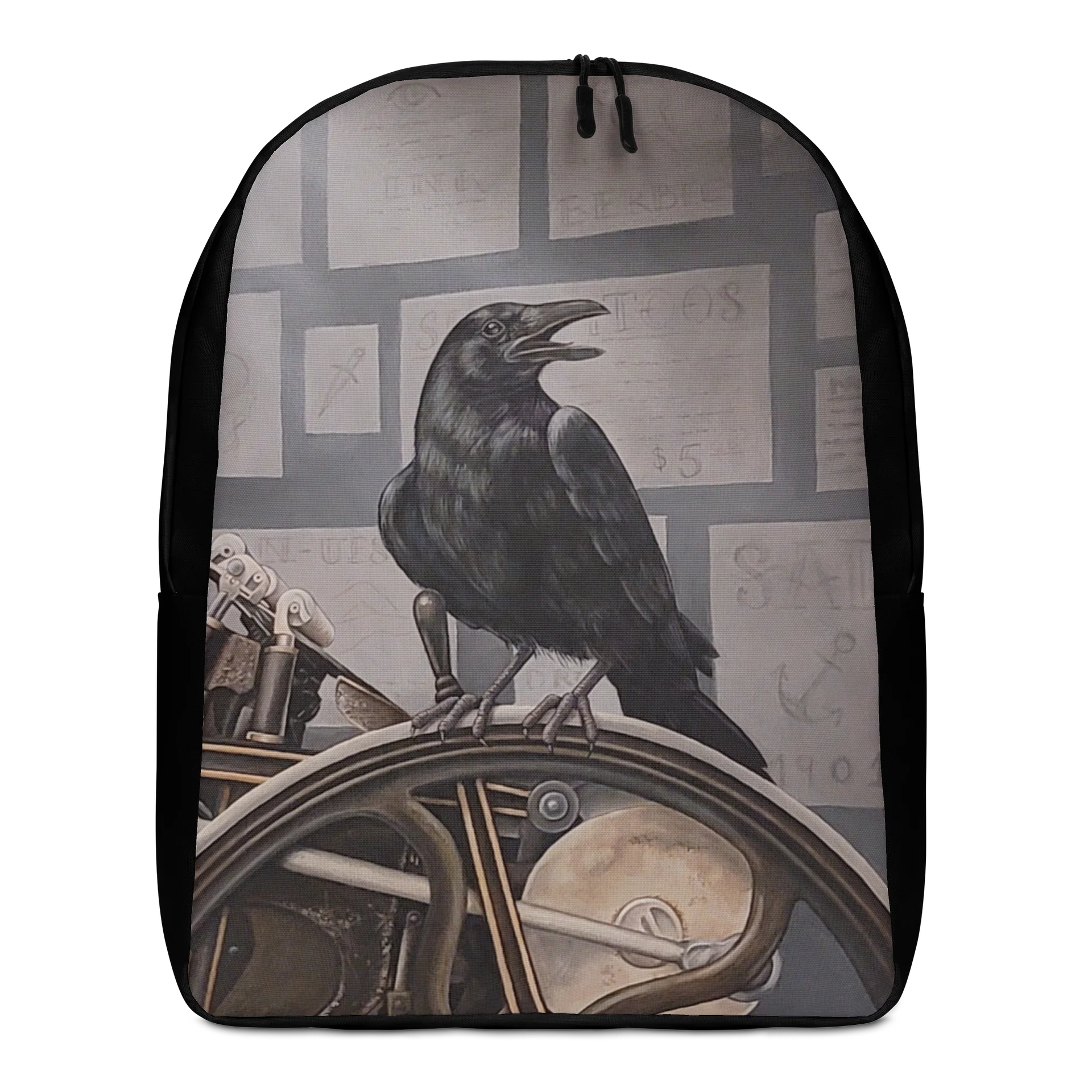 Raven's Letterpress All-Over Print Backpack product image (1)