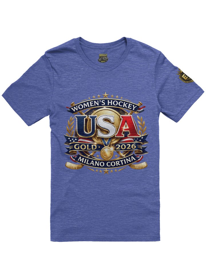 USA Women’s Hockey Gold – Milano Cortina 2026 Premium Tee product image (2)