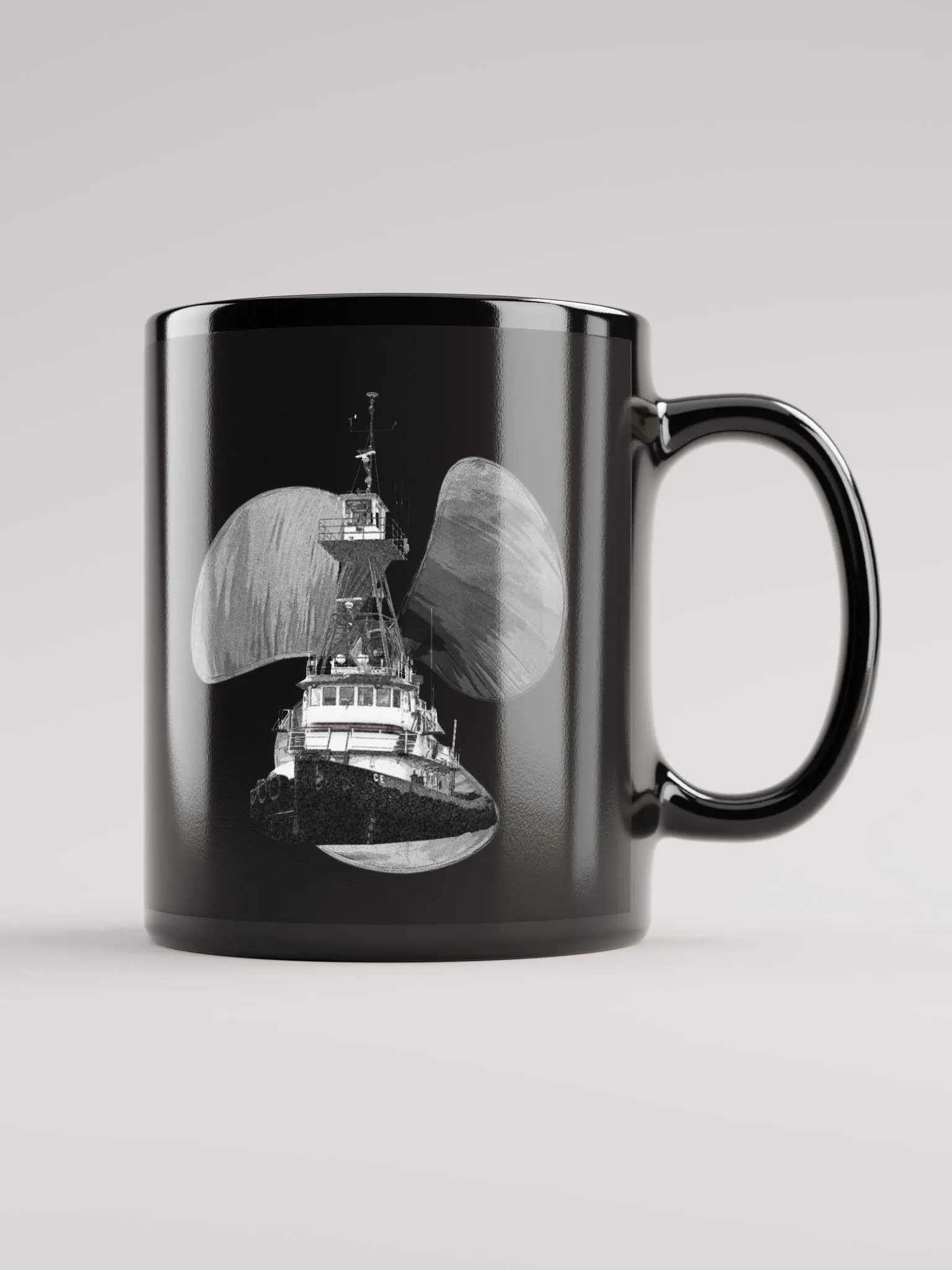Copy of Three blade prop Tug CE Mug 11oz & 15oz product image (1)