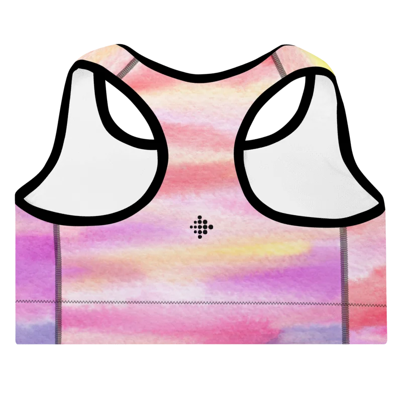Sunset Dreams Padded Sports Bra product image (4)