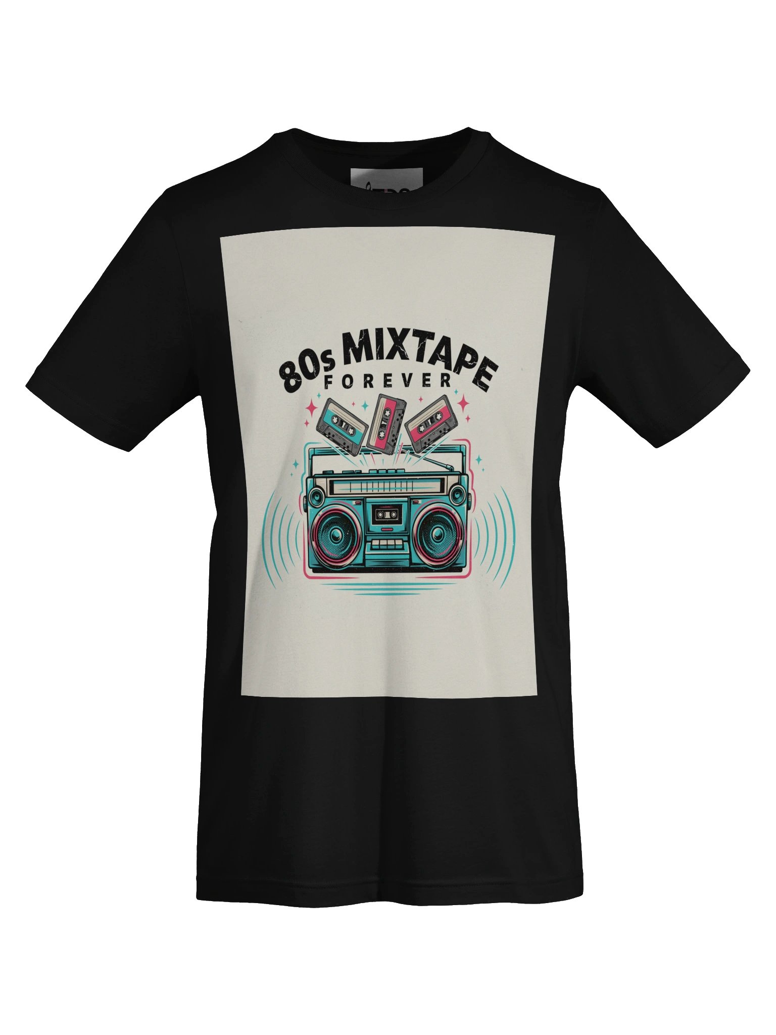 80s Mixtape Forever Retro Boombox Tee product image (27)