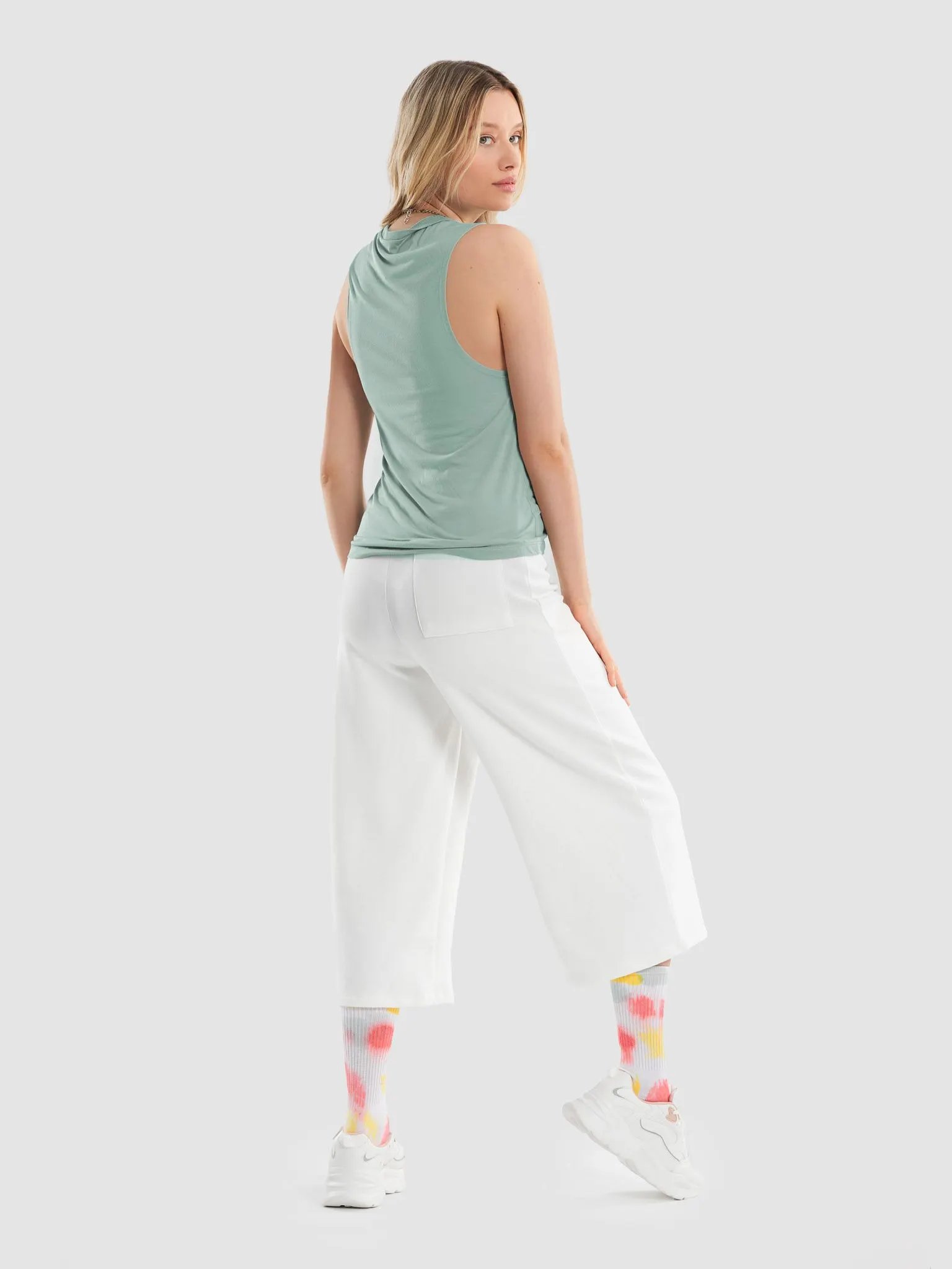 I Don’t Do 50/50 Fifty Flowy Muscle Tank product image (6)