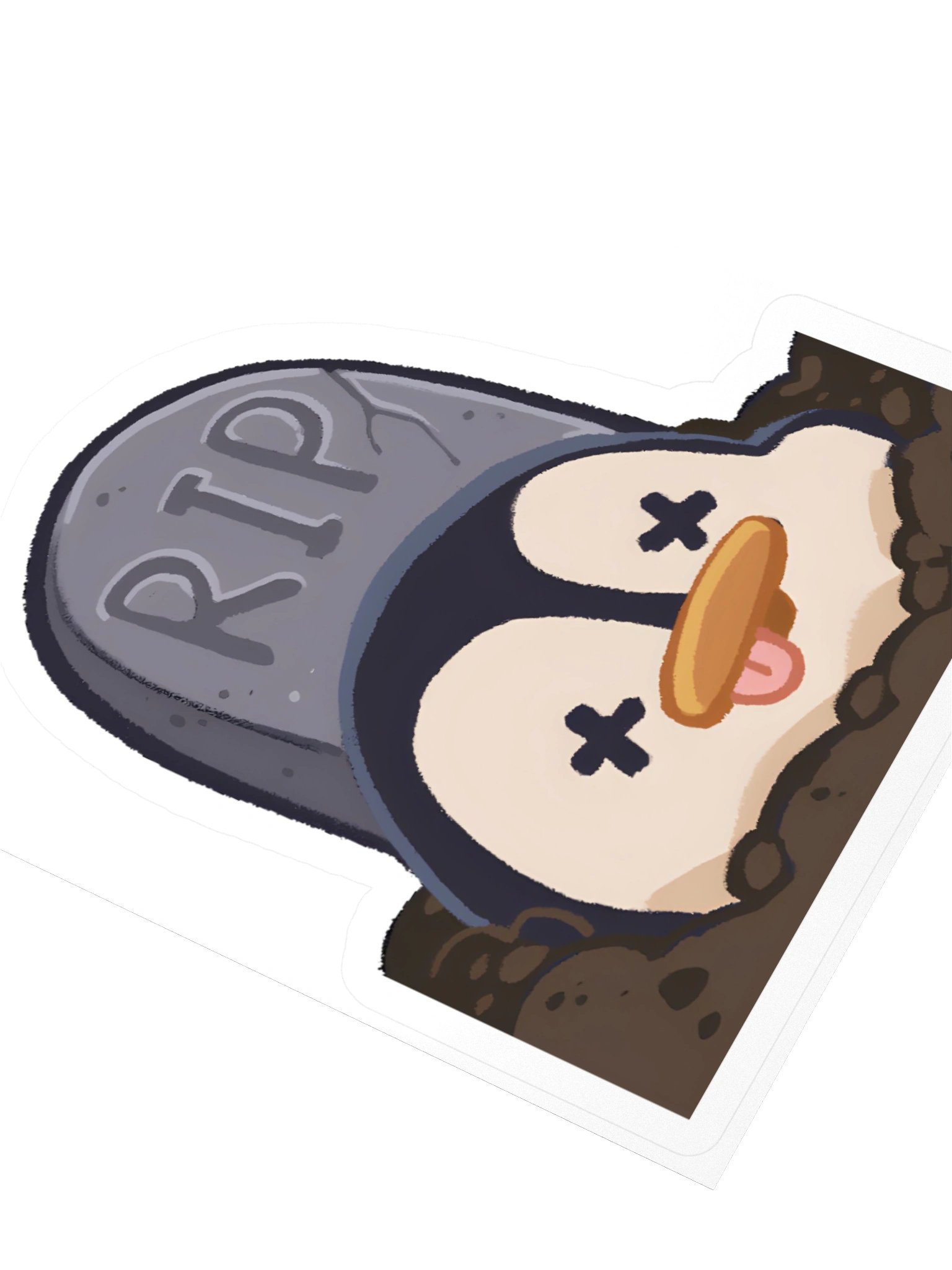 RIP Penguin Sticker product image (3)