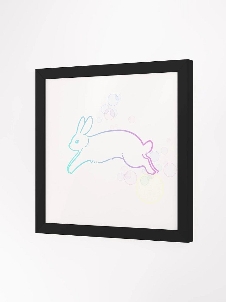 Bubble Bunny Framed Picture product image (2)