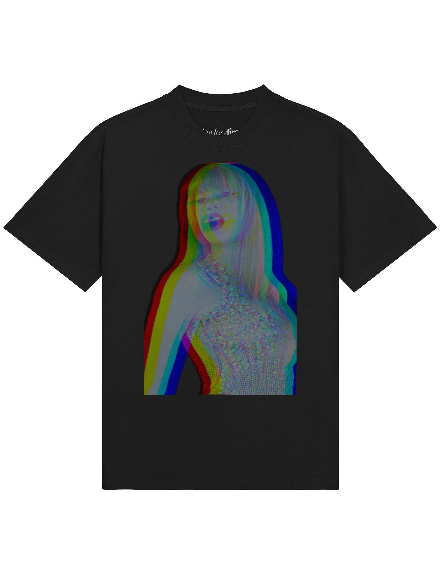 LowkeyFire T. Swift Oversized Faded T-shirt product image (1)