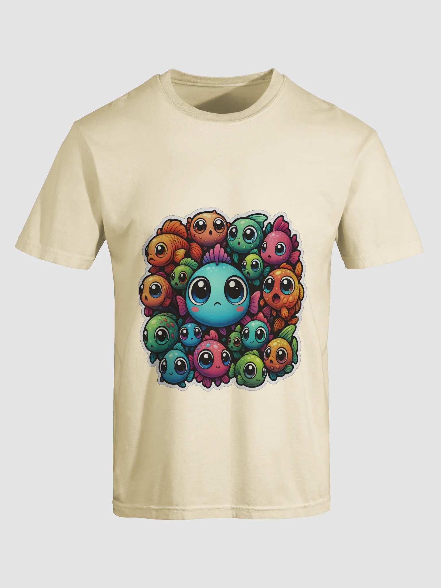Whimsical Fish Friends #2 T-Shirt product image (49)