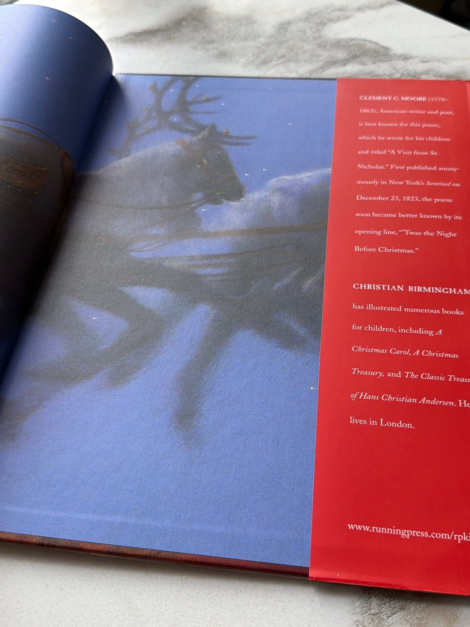 2005 The Night Before Christmas | Christian Birmingham Illustrated Hardcover | 6th Printing product image (8)