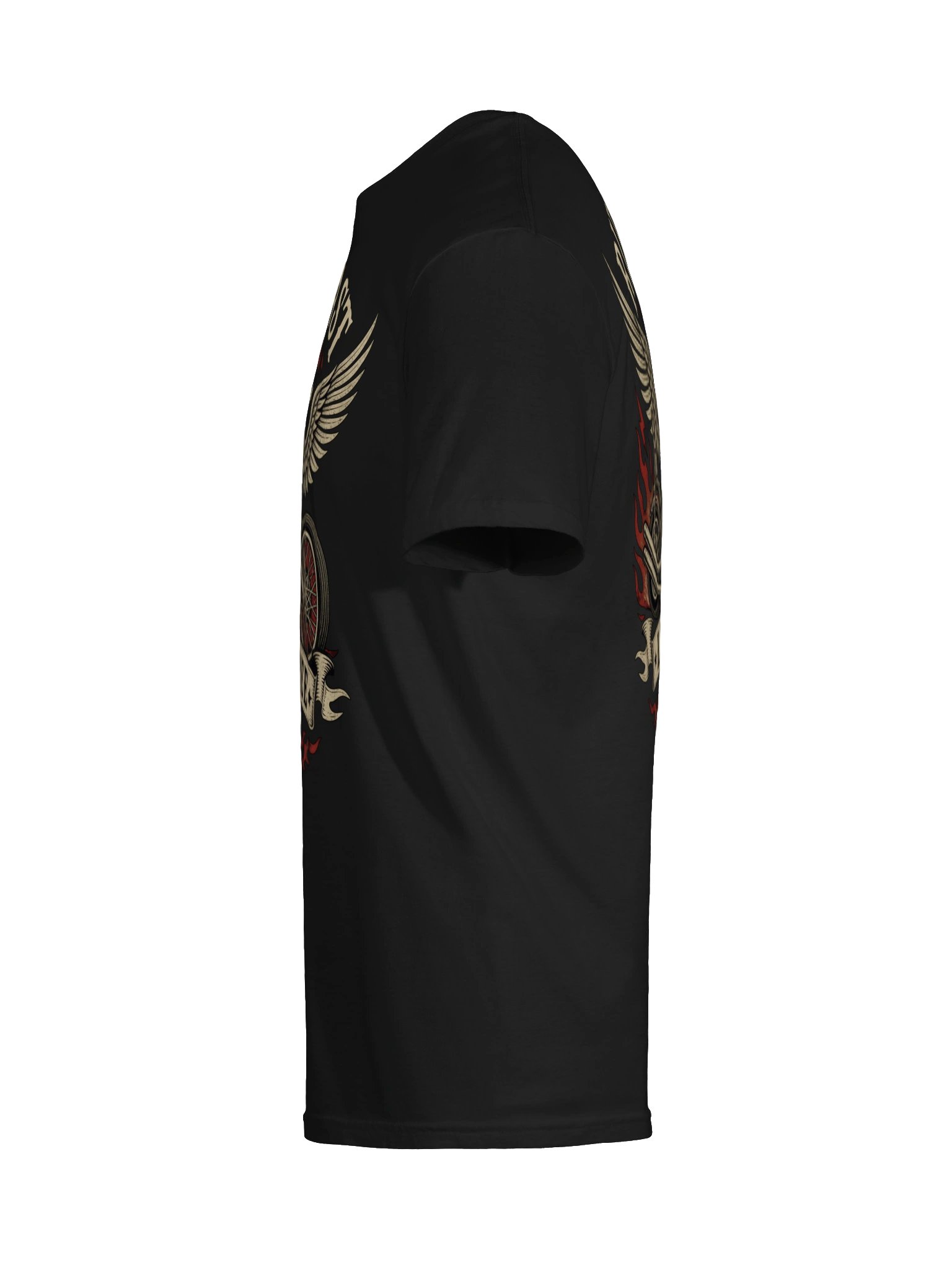 Ride Fast, Live Free Biker Skull Tee product image (9)