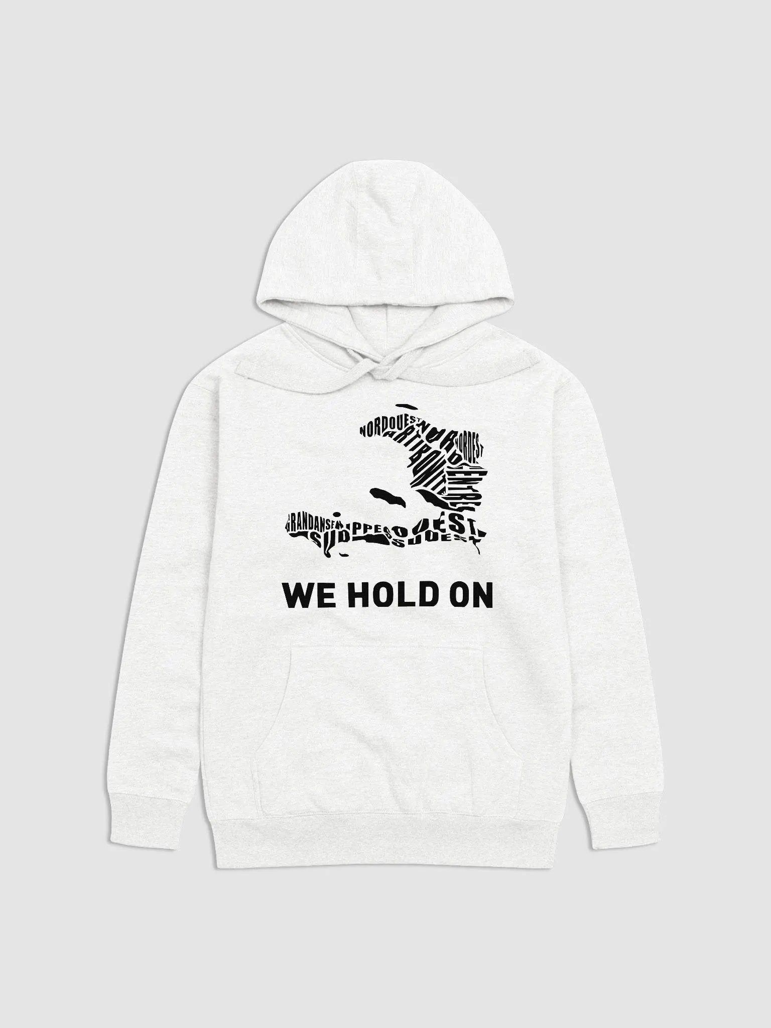 HAITI Map Hoodie product image (1)