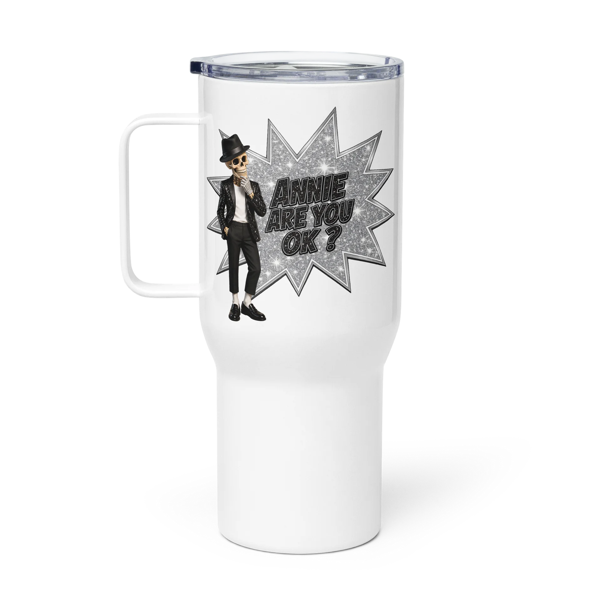 ''Annie Are You OK?'' Travel Mug with a Handle product image (1)