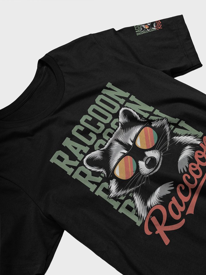 Cool Raccoon Shades T-Shirt product image (1)