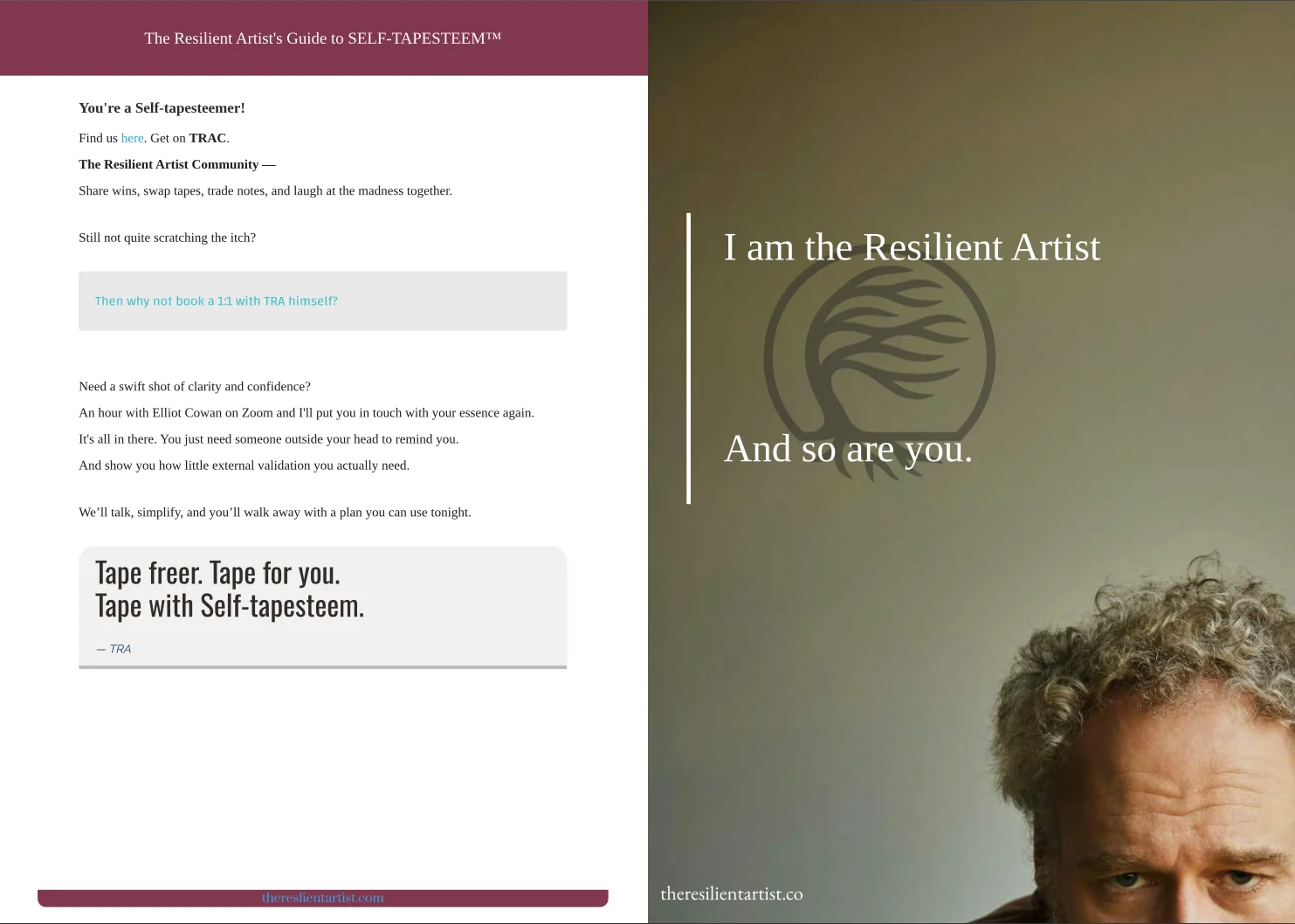 The Resilient Artist's Guide to Self-Tapesteem eBook product image (4)