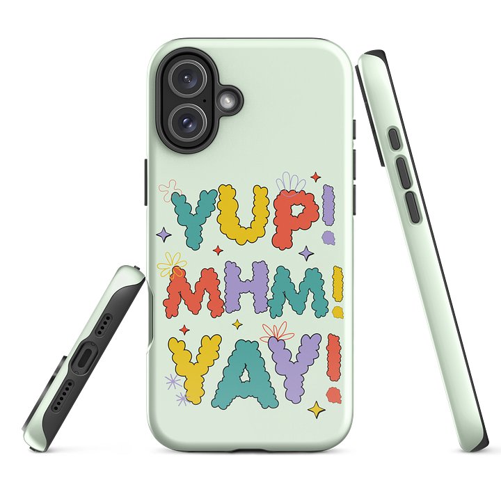 YUP MHM YAY Bubble Pop iPhone Case product image (2)