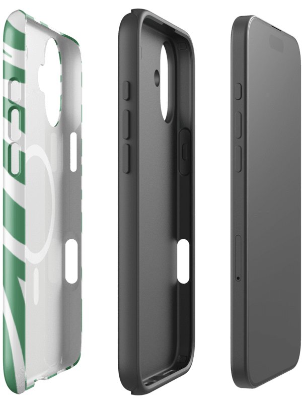 Trendy Zebra Print Tough Magnetic iPhone MagSafe® iPhone® 14, 15, 16, 17, Pro, Pro Max, Plus Cases. product image (3)