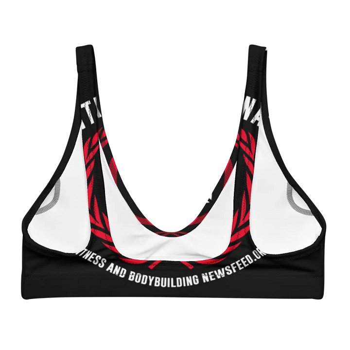 IFBNewsfeed.Org's All-Over Print Recycled Padded Bikini Top product image (1)