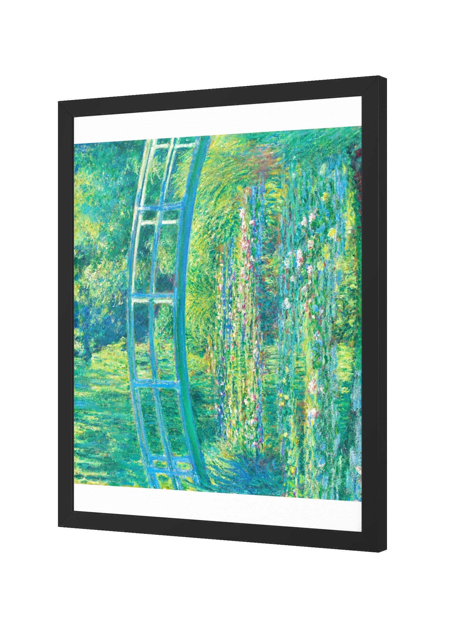 The Water-Lily Pond — Large Framed Matte Poster product image (6)