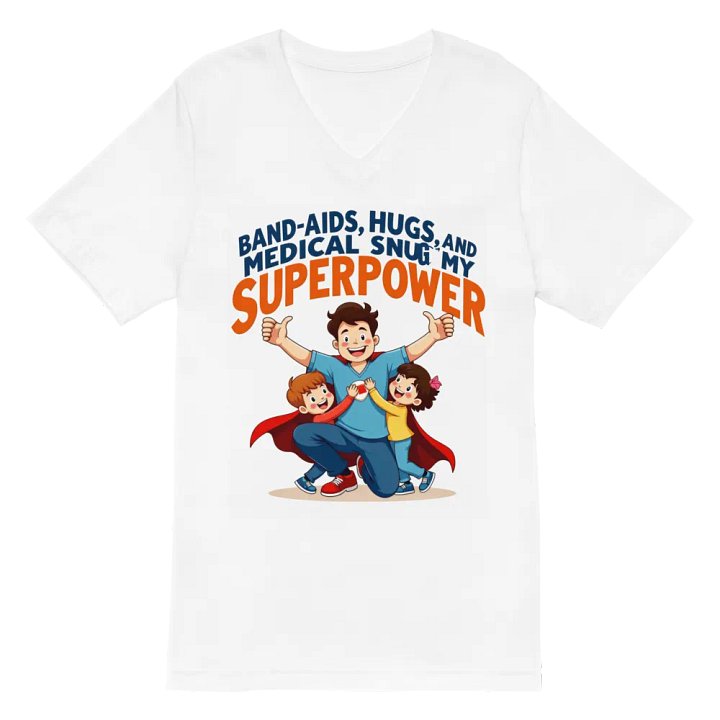 Superhero Medical Guardian V-Neck Tee product image (2)