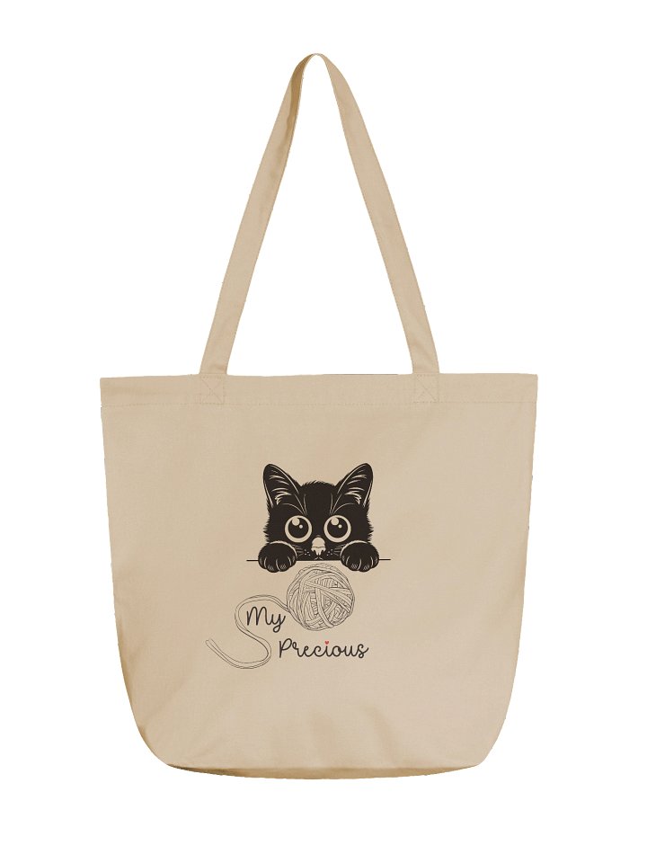 My Precious - Kitty and Yarn Tote Bag product image (1)