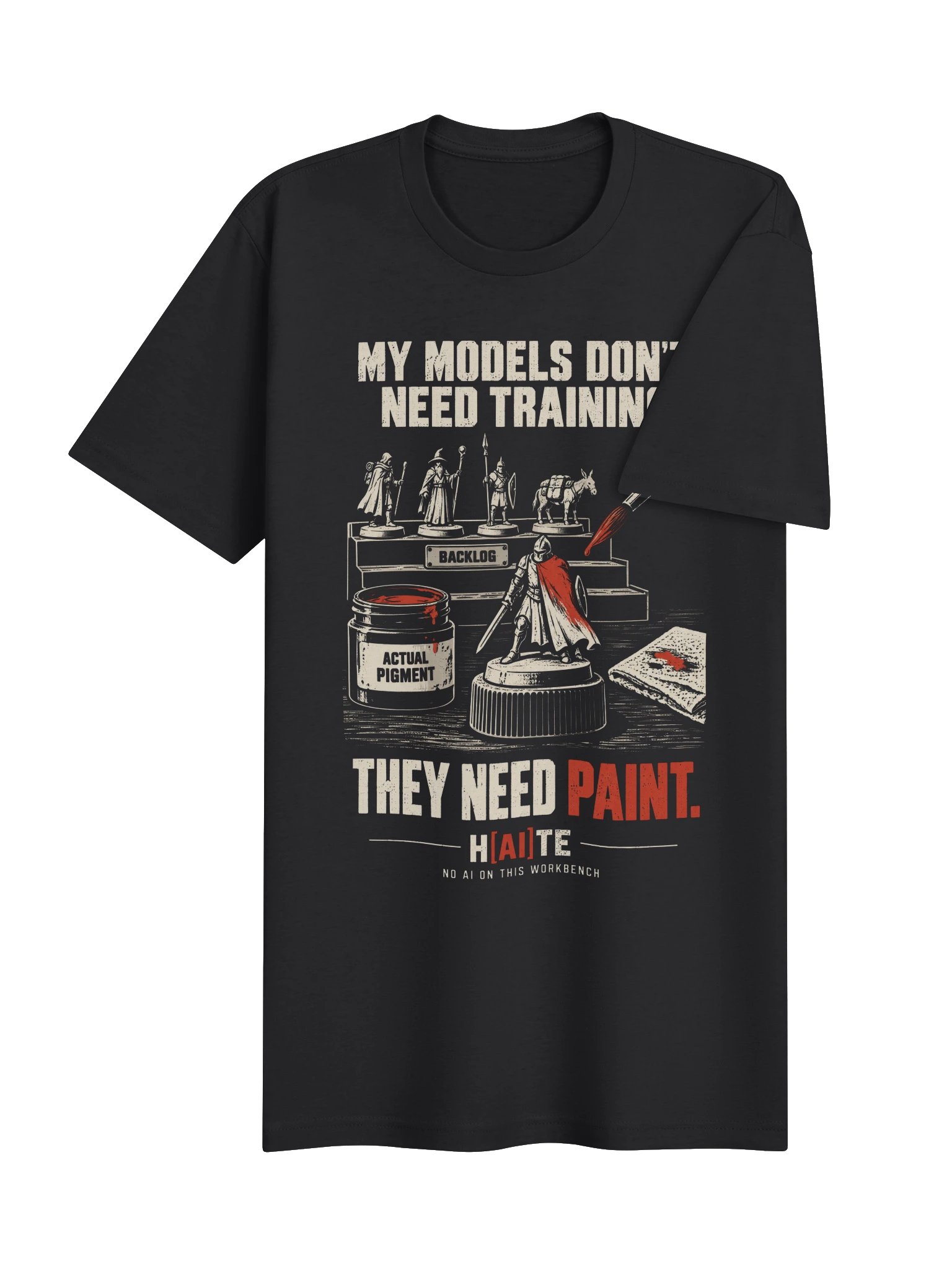 MY MODELS DON’T NEED TRAINING | Everyday Tee product image (31)