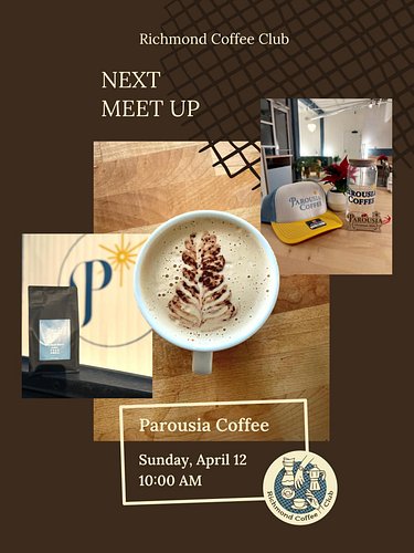 We’ve got an AWESOME meetup coming soon with the great folks over at @parousiacoffee! We’ll also be announcing our guest host...