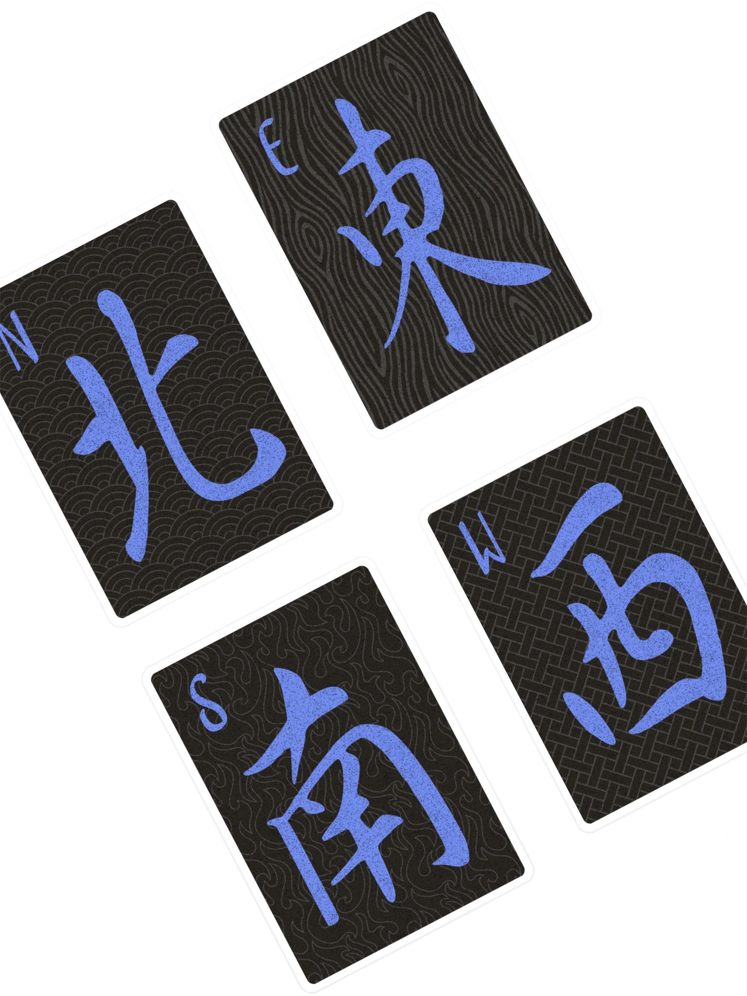 Mahjong Wind Stickers product image (1)
