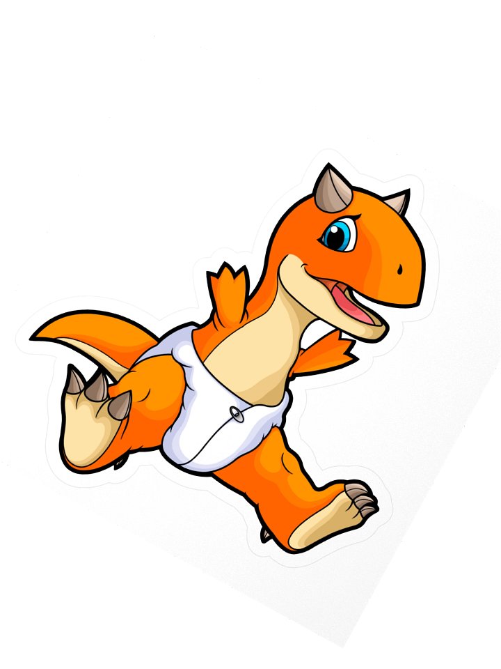 Baby Carno Sticker product image (4)
