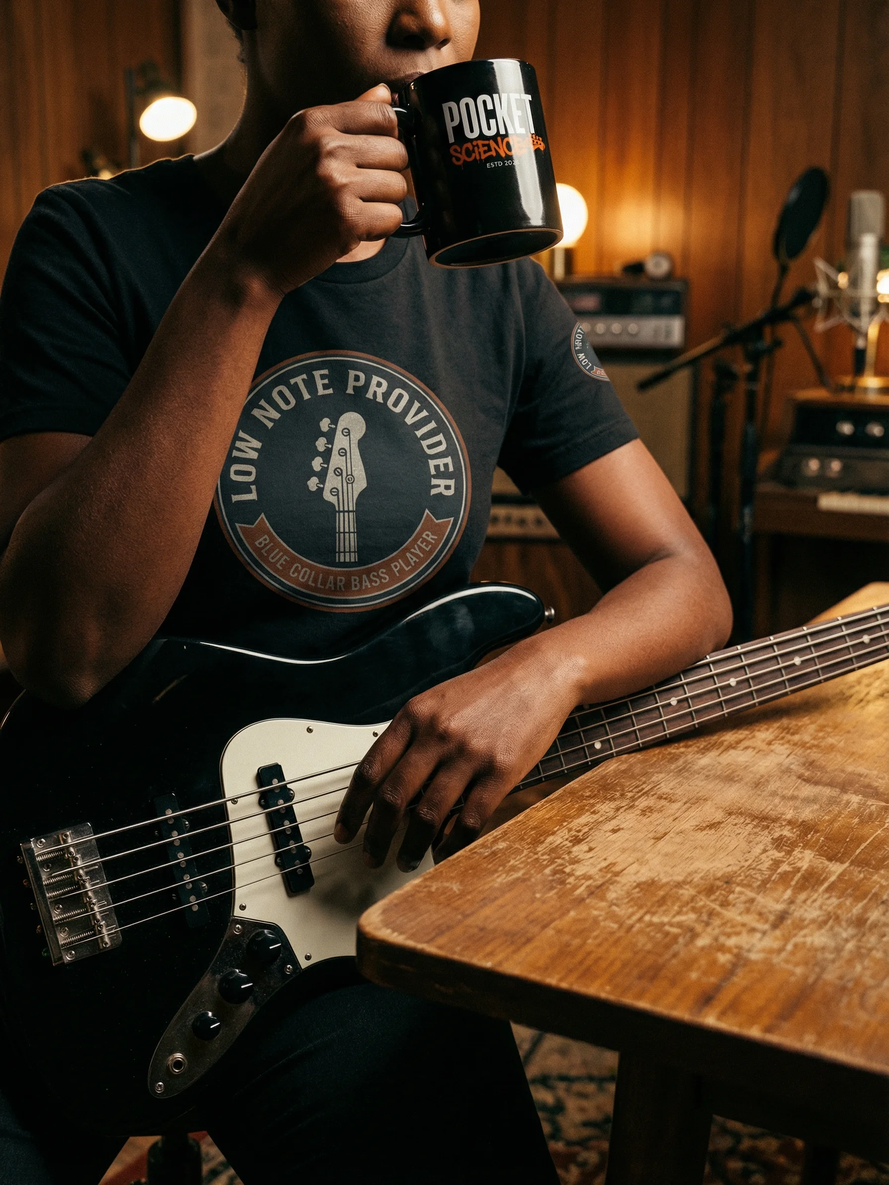 Pocket Science Bass Mug – Coffee Mug for Bass Players, Music Educators & Groove Nerds product image (3)