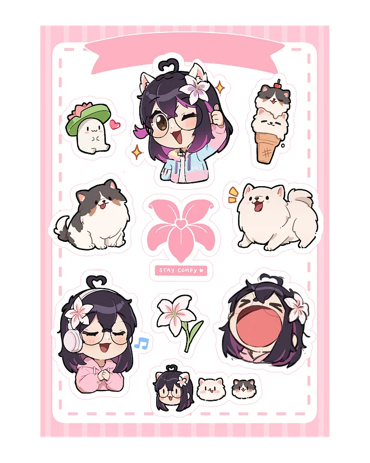 sticker sheet (6 x 8 in) product image (1)