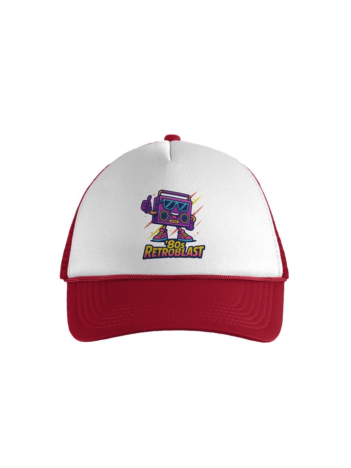 '80s RetroBlast Foam Trucker Hat product image (1)