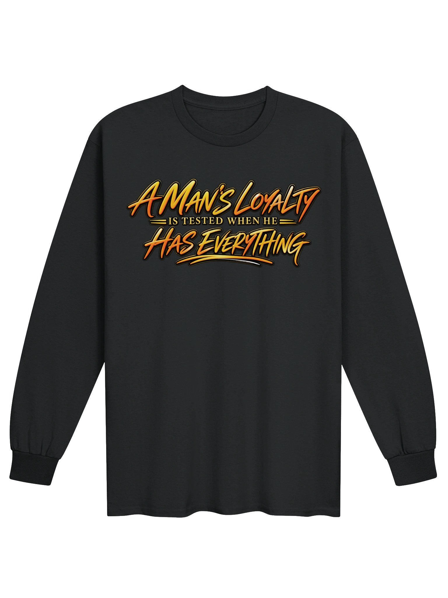 Mans Loyalty Long Sleeve Tee product image (1)