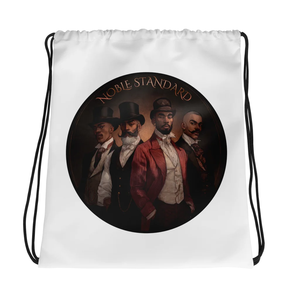 Vintage Elegance Drawstring Bag product image (1)