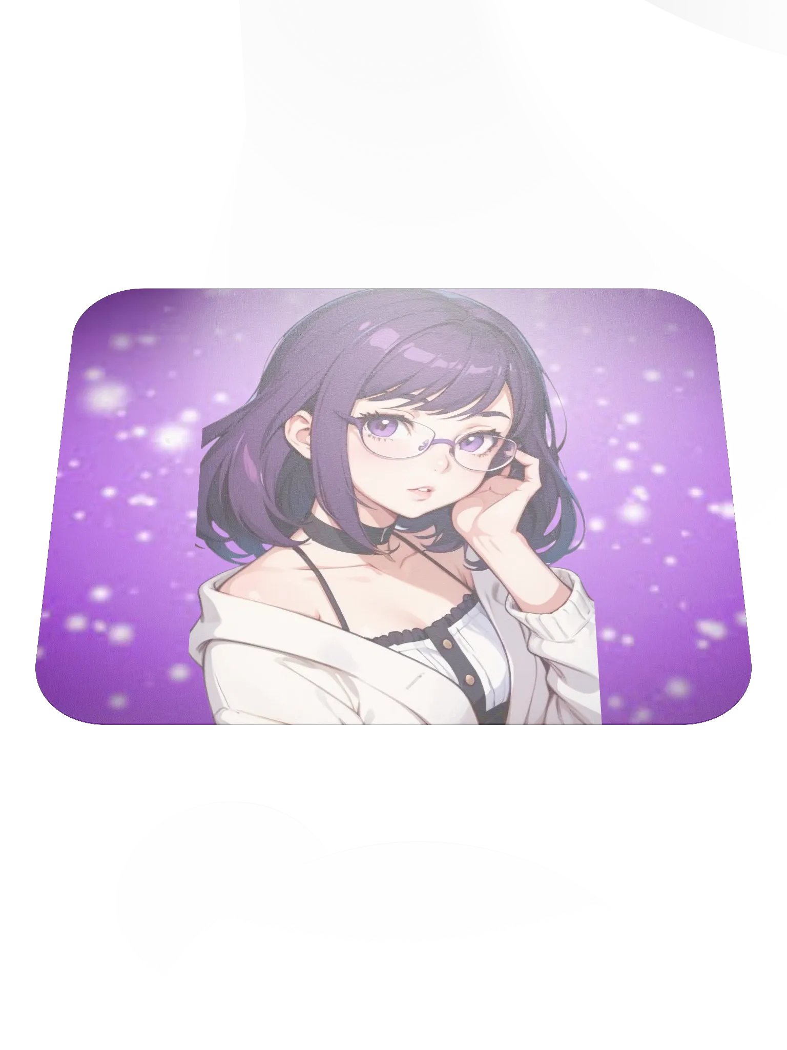 (Purple Waifu) K Classic Mouse Pad product image (1)