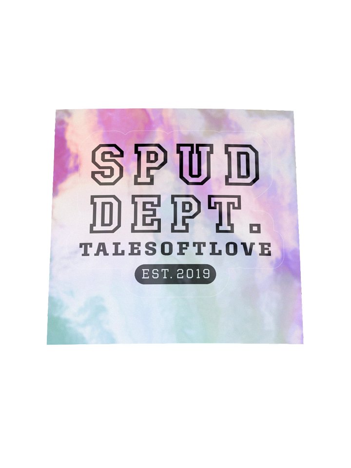 Spud Dept. Holo Sticker product image (1)